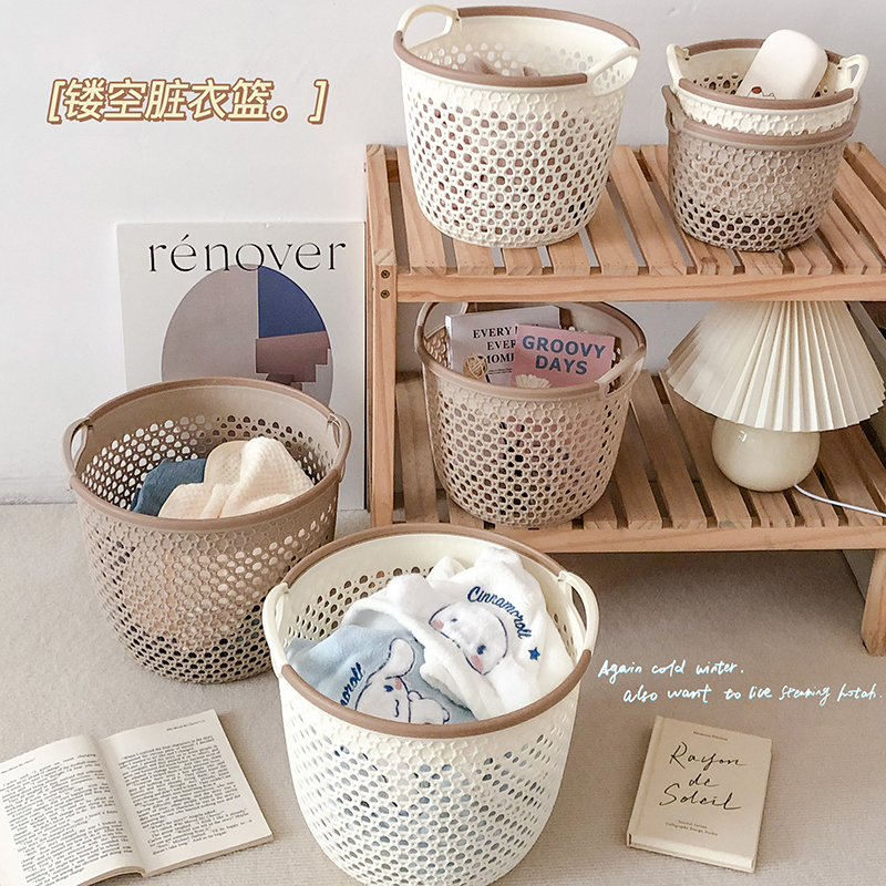 大容量脏衣篮杂物零食收纳筐