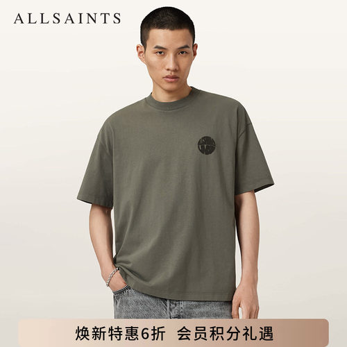 ALLSAINTS男士圆领短袖T恤