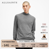 ALLSAINTS男士 M030KA 男装 羊头毛衣羊毛混纺套头针织衫 秋冬季