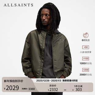 男装 外套秋季 M024OA 宽松夹克服街头风Logo款 ALLSAINTS男士