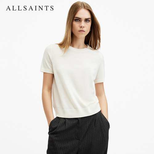 ALLSAINTS女士短袖针织衫