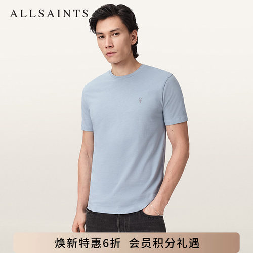 ALLSAINTS男士圆领T恤