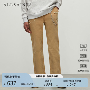 长裤 ME043Y 直筒牛仔裤 正品 ALLSAINTS男士 款 子秋季 休闲工装 经典