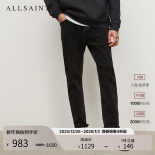 休闲牛仔裤 男装 Dean复古修身 秋季 ME015W 长裤 ALLSAINTS男士