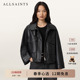 ALLSAINTS女士休闲皮衣外套Clay宽松皮夹克2026春季 W109LD 款