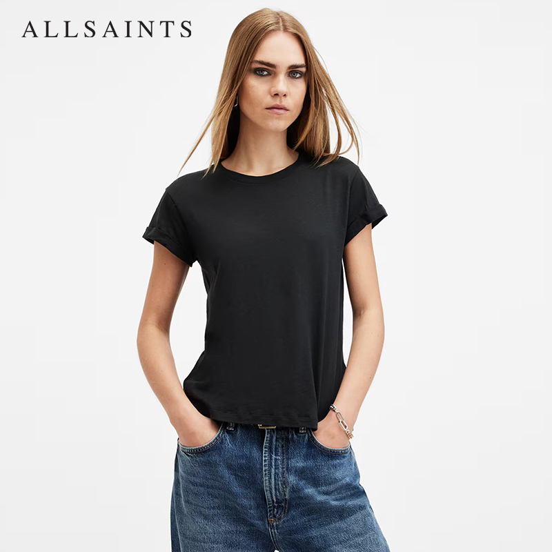ALLSAINTS女士圆领T恤