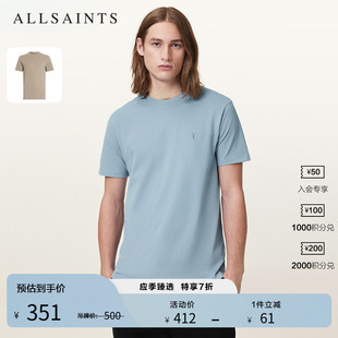 M030JB ALLSAINTS男士 羊头短袖 T恤柔软休闲上衣2025夏季 新款