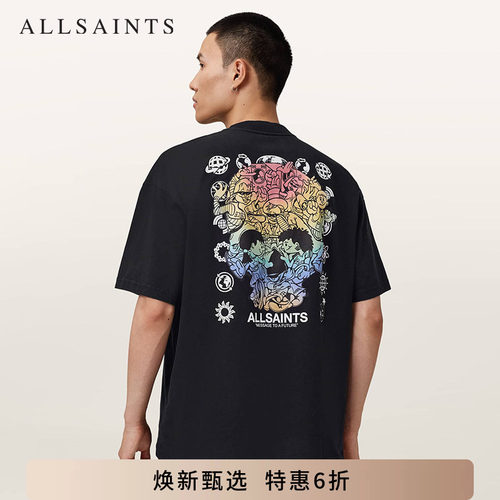 ALLSAINTS男士印花T恤