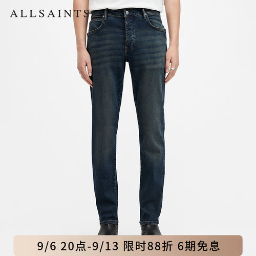ALLSAINTS男士牛仔裤长裤