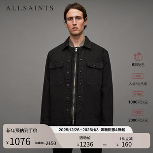 式 夹克外套衬衫 休闲装 秋季 MA008Z ALLSAINTS男士 男装 工装