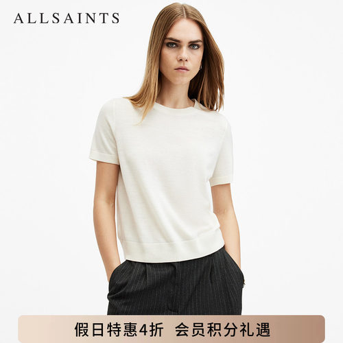 ALLSAINTS女士短袖针织衫