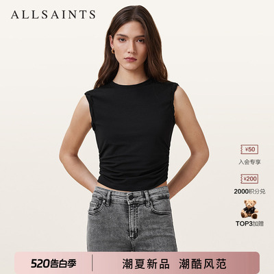 ALLSAINTS女士圆领T恤