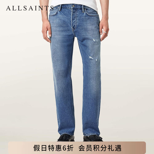 ALLSAINTS男士牛仔裤长裤