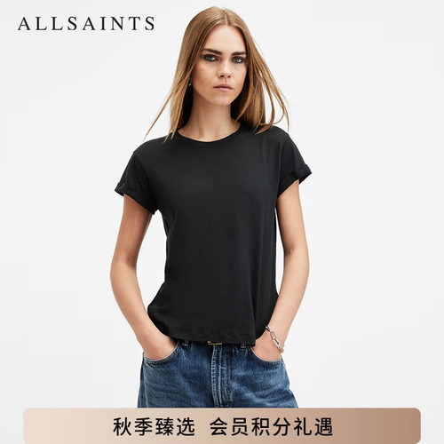 ALLSAINTS女士圆领T恤
