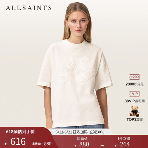ALLSAINTS女士时尚T恤