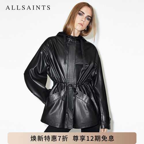ALLSAINTS女士皮衣外套