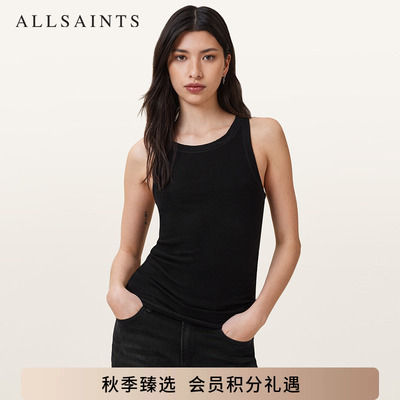 ALLSAINTS女士纯色背心