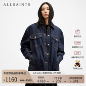 ALLSAINTS女士牛仔夹克外套街头慵懒宽松秋季 女装 W007OA