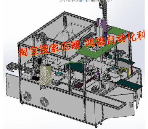 1万多套非标自动化设备3D图纸机械设计三维通用Solidworks模型