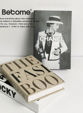 英文假书仿真书陈列架