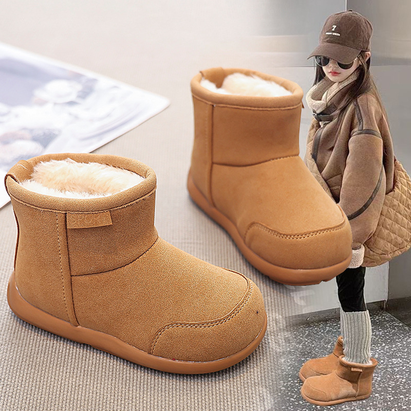 男童鞋大棉鞋冬季2025新款儿童