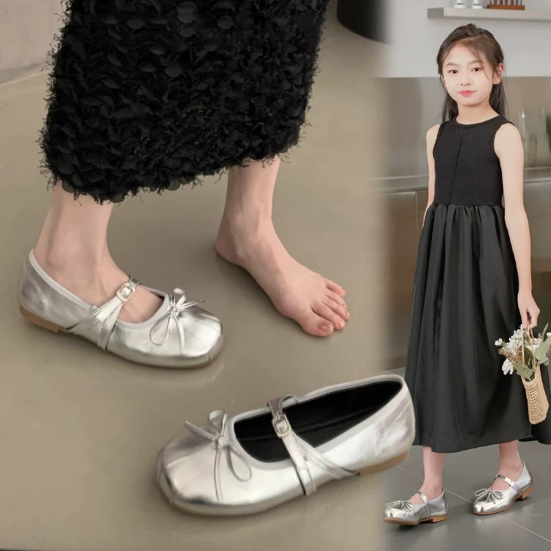 女童皮鞋2026新款春秋浅口儿童