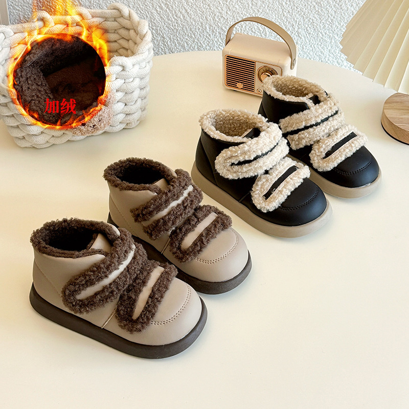 女童二棉鞋子儿童雪地靴2