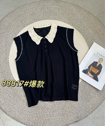 2026夏季新款时尚百搭显瘦蕾丝拼接背心女气质范小资范高级上衣潮