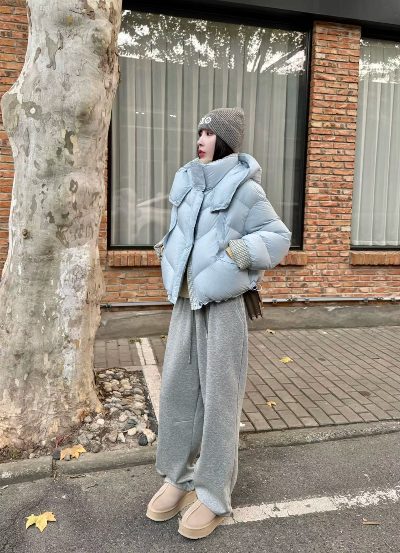 欧货爆款2025冬季新款时尚百搭韩版短款90羽绒服保暖厚外套女潮