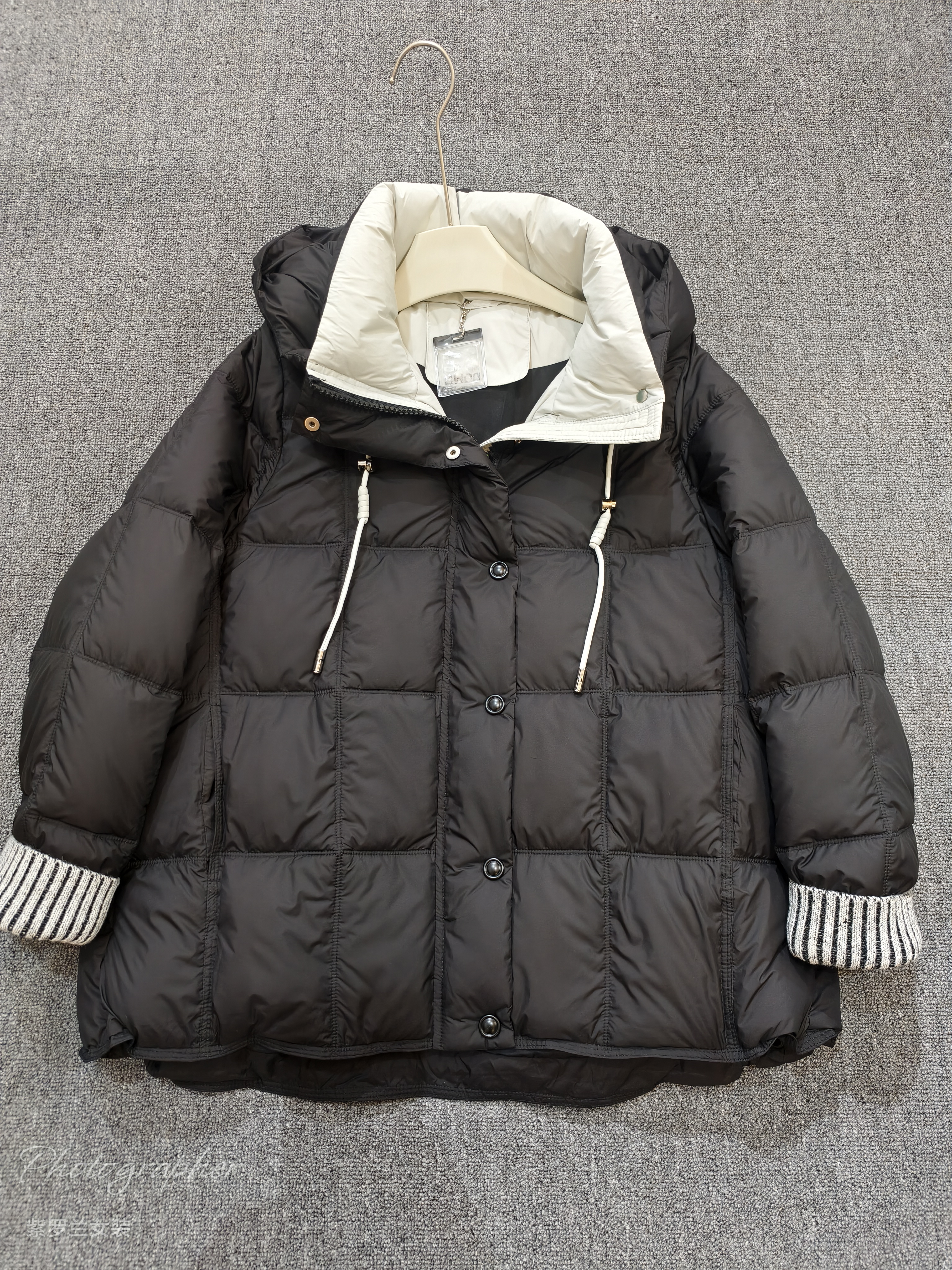 欧货爆款2025秋冬新款时尚百搭韩版中长款90羽绒服保暖厚外套女潮