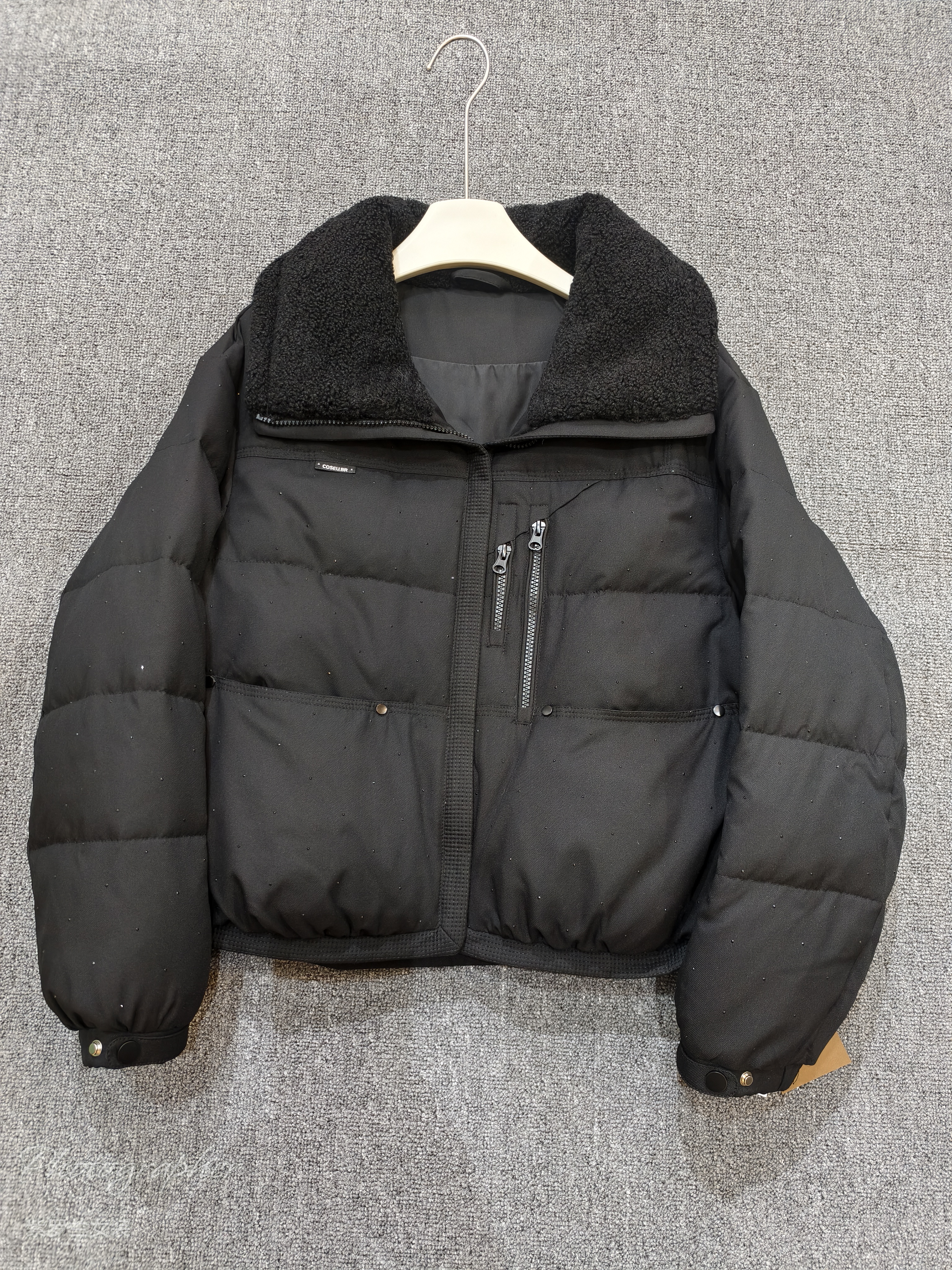 欧货爆款2025冬季新款时尚百搭韩版短款90羽绒服保暖厚外套女潮范