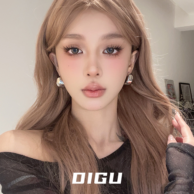 个性不规则金属c型耳圈独特小众