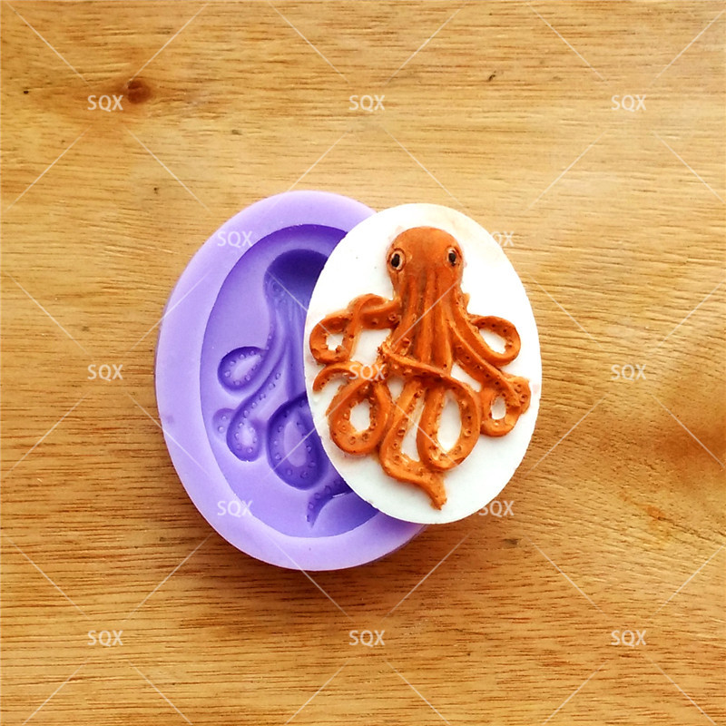 DIY硅胶模具迷你造型巧克力翻糖