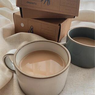 Departo马克杯咖啡杯办公室家用陶瓷杯子