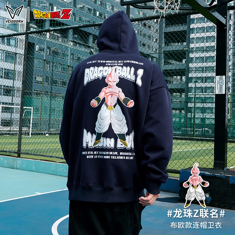 维动龙珠联名布欧款长袖卫衣男秋