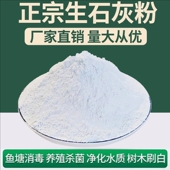 生石灰粉种菜杀菌消毒除湿防潮霉吸水驱虫净水臭刷树墙农用干燥剂