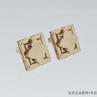 包包扣子配件金属锁扣包锁扣拧锁按锁箱包五金配件锁扣包配件包扣