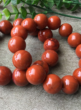 17.mmj凉山九口料南红柿子红火焰红大珠 男女款手链手串