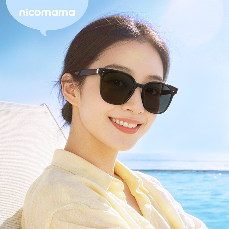 nicomama成人可折叠口袋墨镜图片