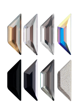 正品奥地利施家钻水晶2772梯形平底异形钻美甲钻奥钻散钻 diy贴钻