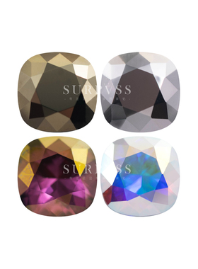 正品奥钻奥地利水晶4470肥方异形钻水钻饰品diy美甲钻 LTCH金属银