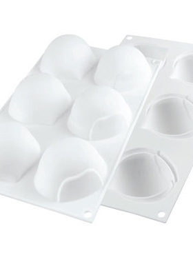 6连栗子模  意大利进口食品级硅胶模silikomart profe ssional