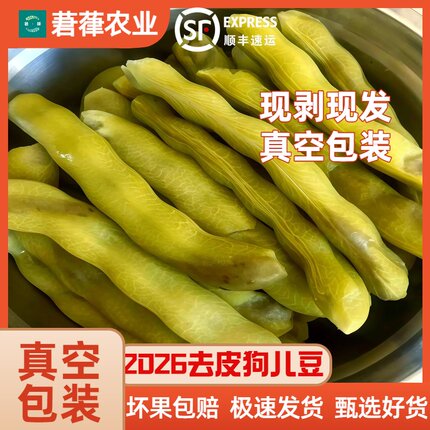 【去皮狗儿 顺丰普快】现煮狗儿豆蔬菜龙爪豆老虎豆狗毛豆猫猫豆
