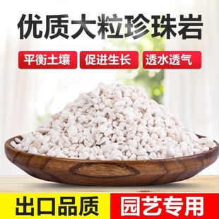 珍珠岩养花专用膨胀珍珠岩硬质多肉至蛭石园艺兰花种植专用营养土