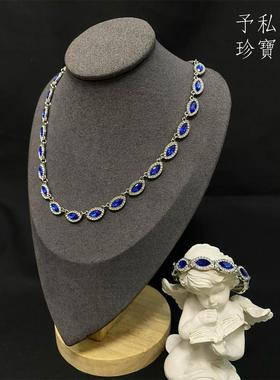 品牌全新松紧手链项链套装