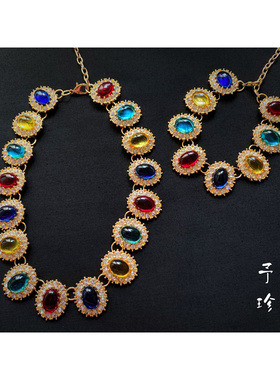 女复古宫廷风项链手链包邮