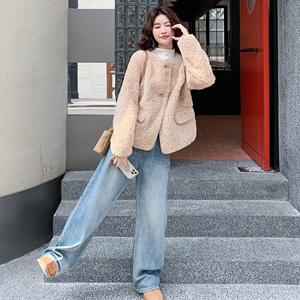 25冬新 现货 羊羔毛外套 170-2585-P205-K298图片