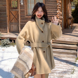 25冬新 慵懒风洋气立领单面呢中长款毛呢外套 170-2568-P205-K308,女装毛呢外套,浙宝170, 25冬新 慵懒风洋气立领单面呢中长款毛呢外套 170-2568-P205-K308,女装毛呢外套,浙宝170,