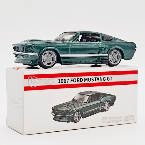 正版授权比美高1:64福特1967野马GT合金车模型精品收藏摆件玩具车