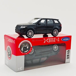 威利WELLY仿真路虎揽胜合金玩具车男孩回力小汽车收藏合金模型